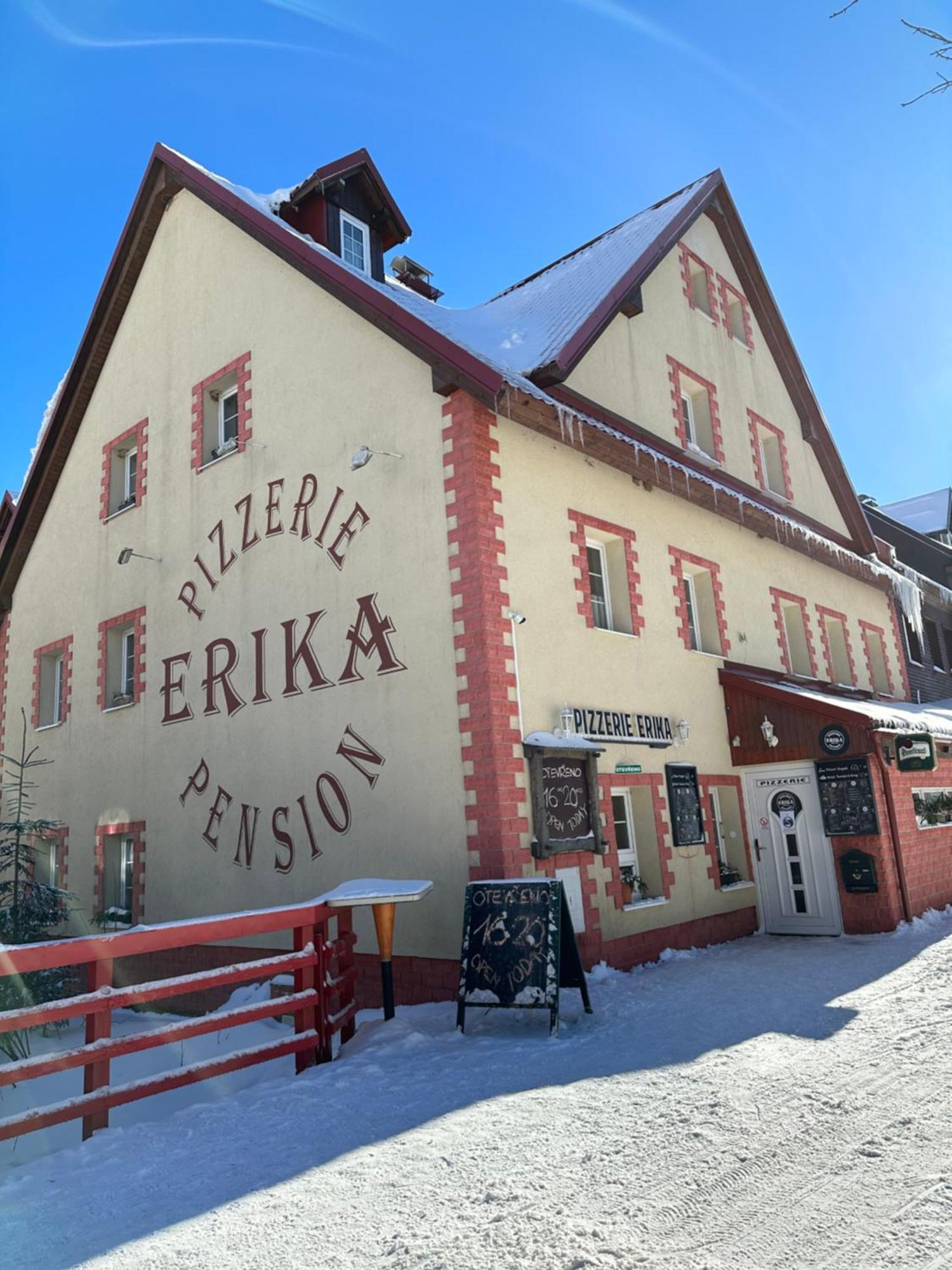 Penzion Erika Boží Dar Exterior foto