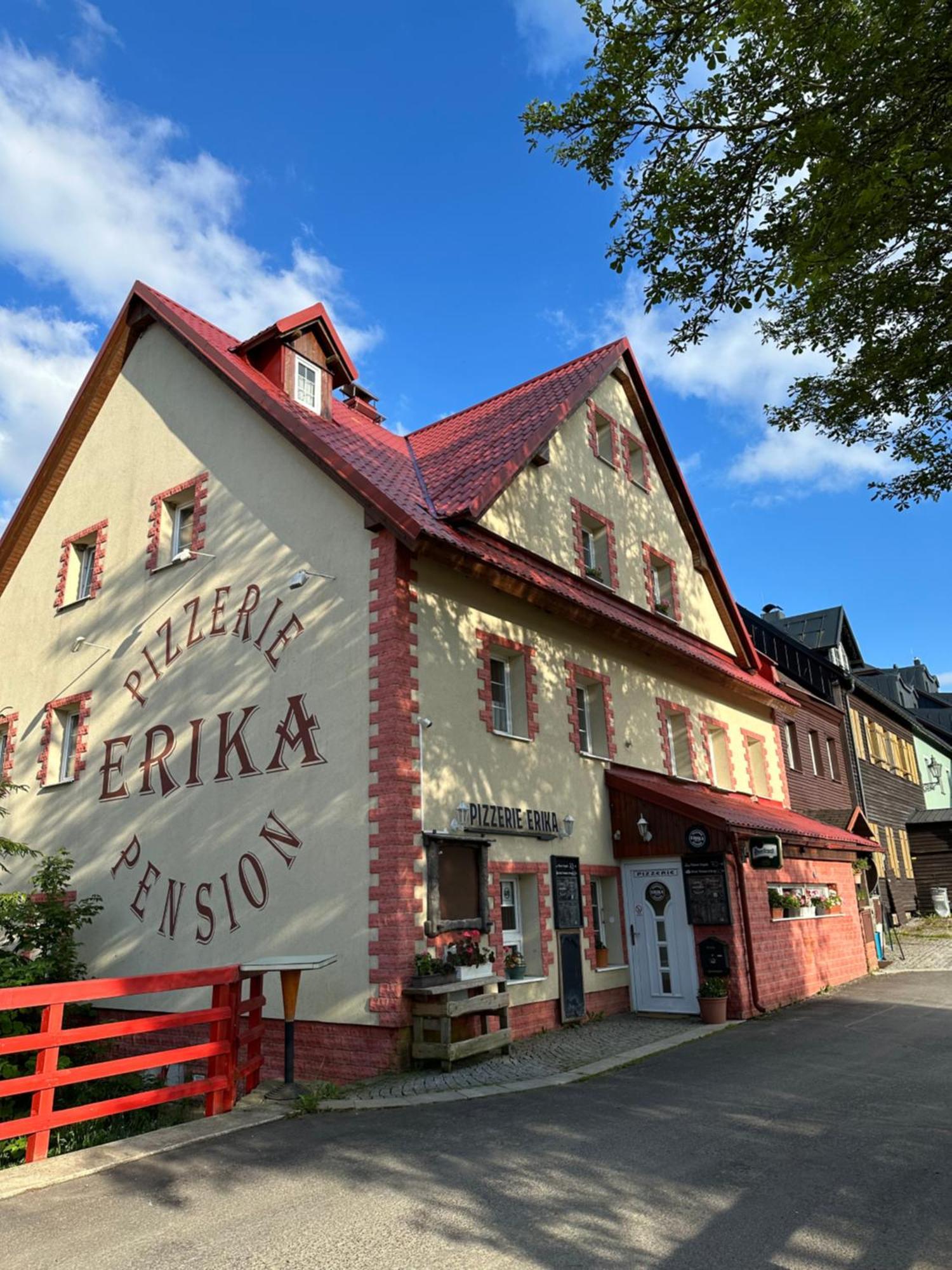 Penzion Erika Boží Dar Exterior foto